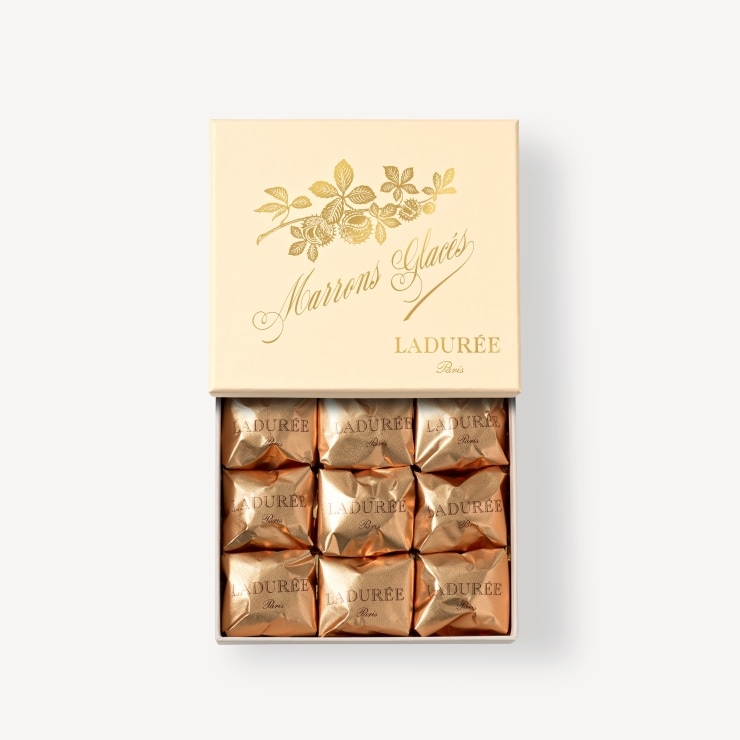 マロン・グラッセ 9個入り ｜ラデュレ｜マカロン発祥のメゾン、パリの