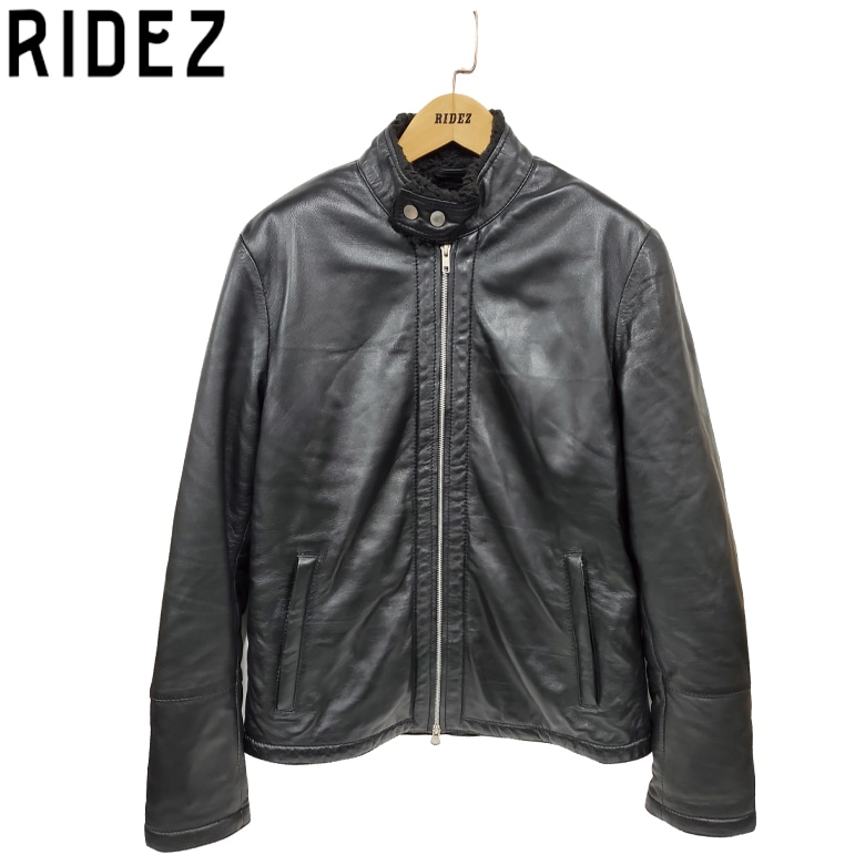 RIDEZ(ライズ)シングルライダースジャケット RLWJ008 バイク用品