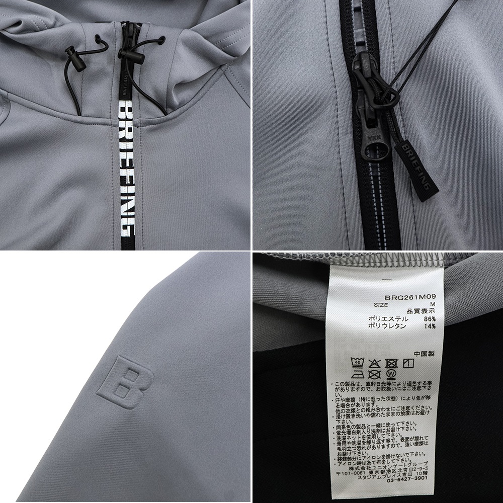 ブリーフィング ゴルフ ウェア メンズ 3Dロゴパーカー BRIEFING GOLF