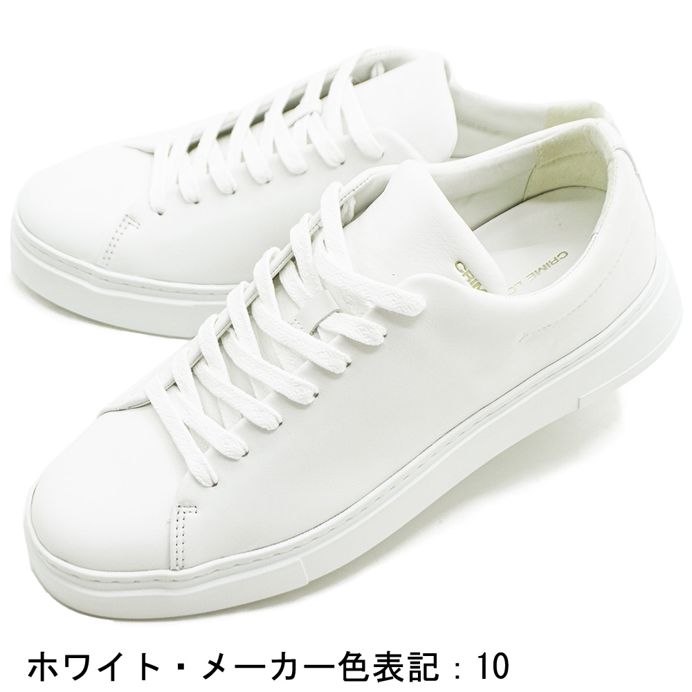 クライムロンドン スニーカー メンズ イタリアンカーフレザー