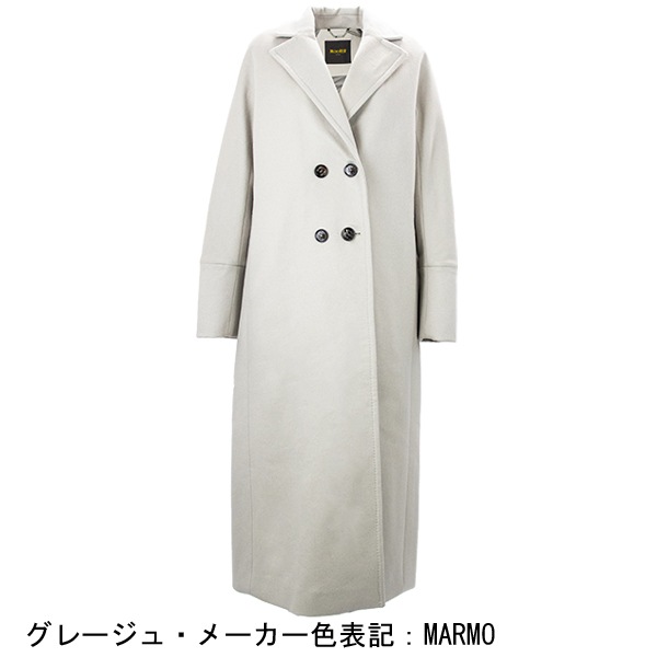 セール】ムーレー ダウン レディース カシミヤウール ダブルブレスト