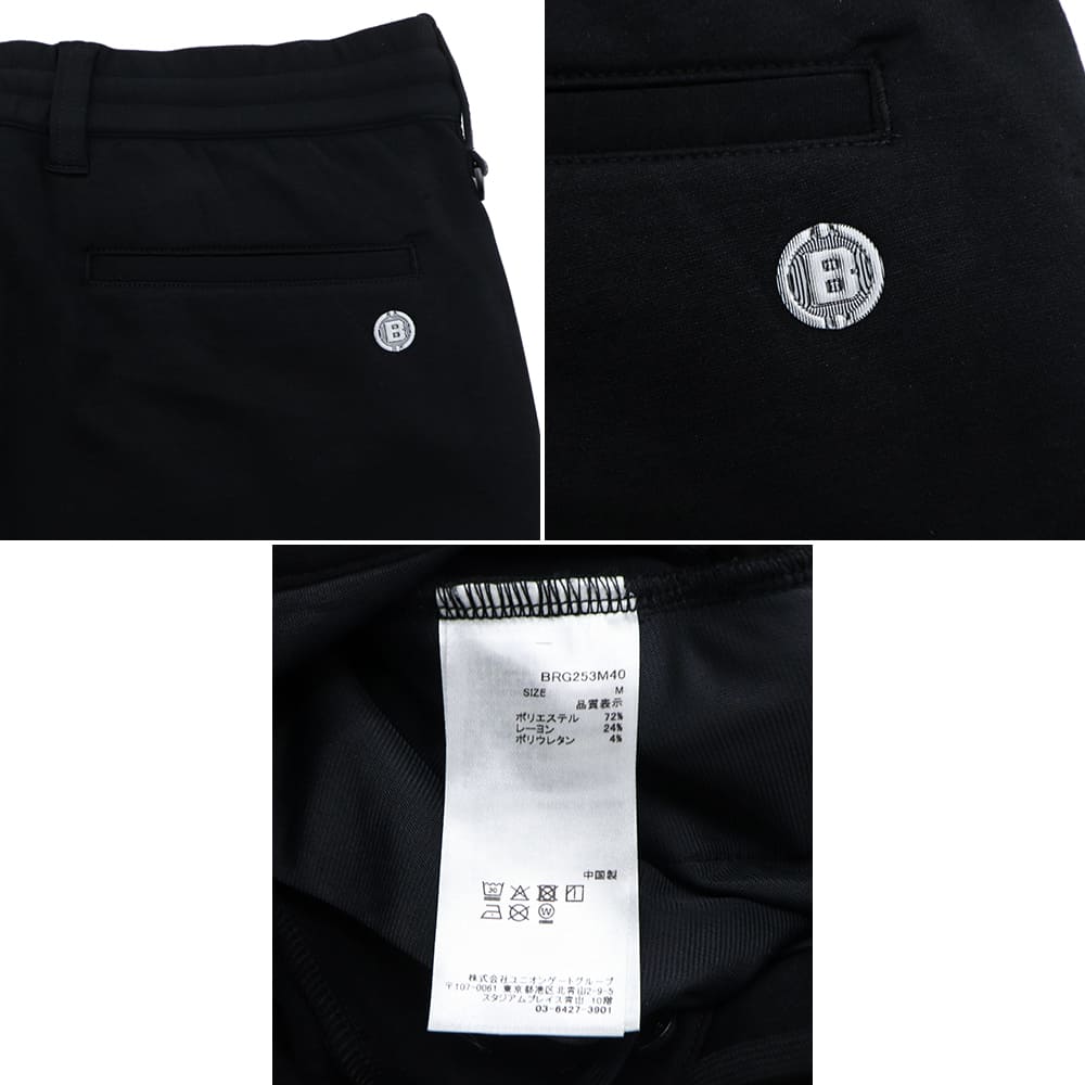 ブリーフィング ゴルフ ウェア メンズ ウォーム ロゴ ラインパンツ