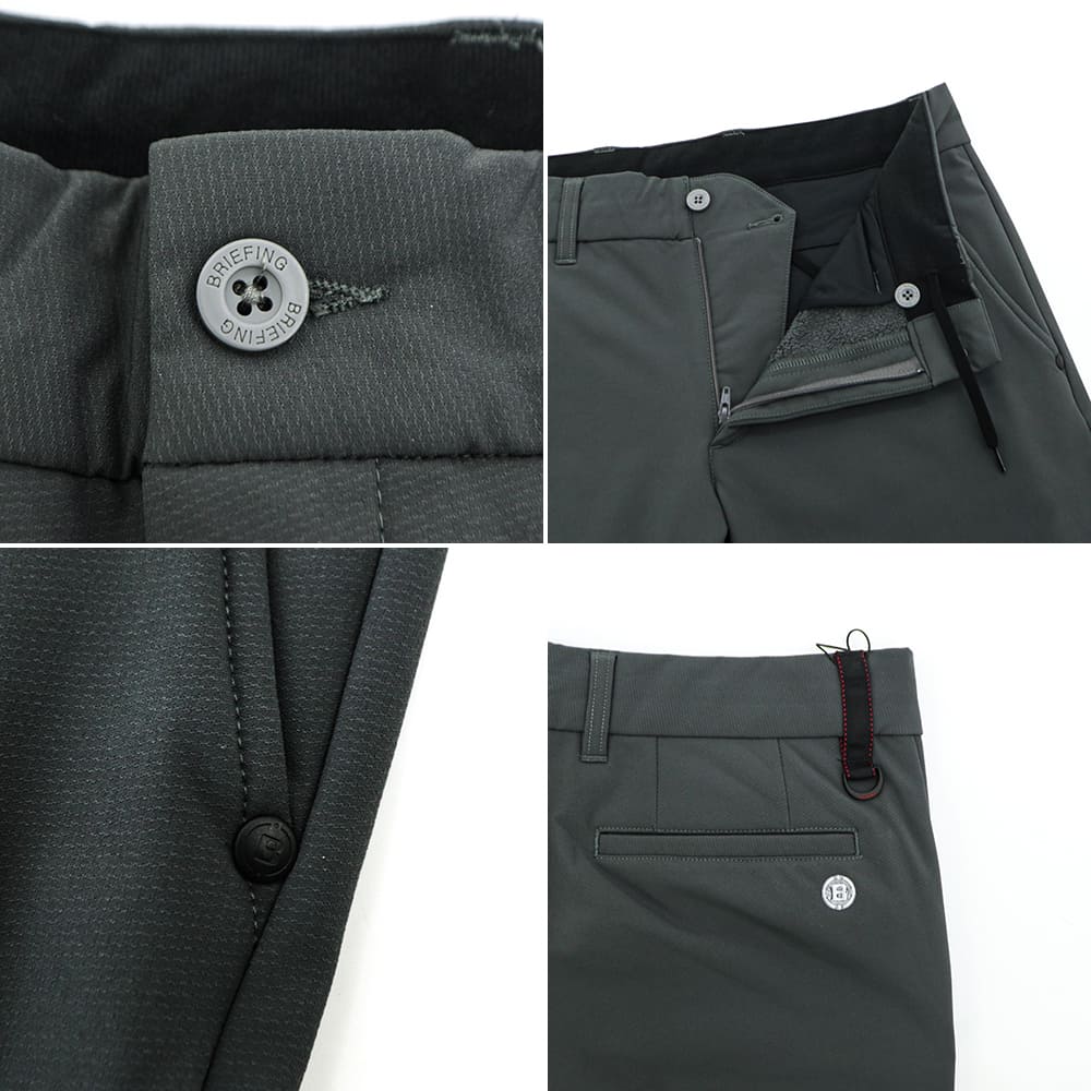 ブリーフィング ゴルフ ウェア メンズ ストレッチ バックフリース