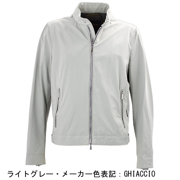 ムーレー ライダース メンズ 撥水 ストレッチナイロン シングル