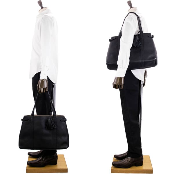 セール】アカーテ トートバッグ カーフ シュリンクレザー トートバッグ