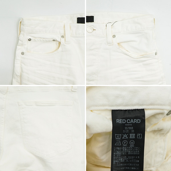 セール】レッドカード トーキョー デニム メンズ 別注 ストレッチ