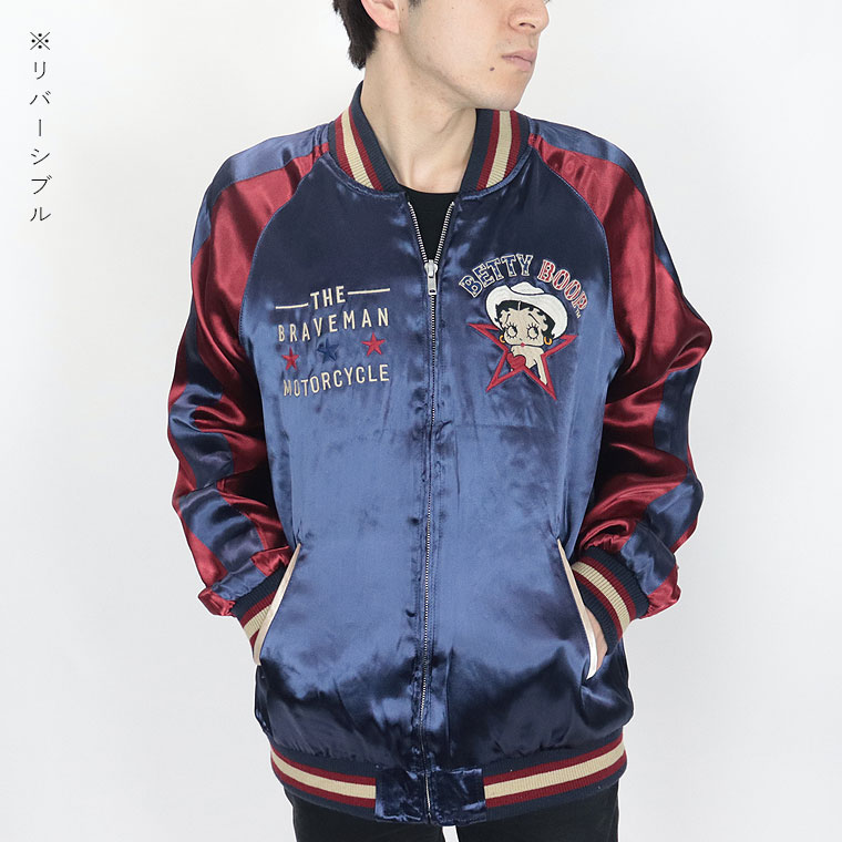 BETTYコラボ】リバーシブル刺繍スカジャン ウィング | 店舗から探す,5