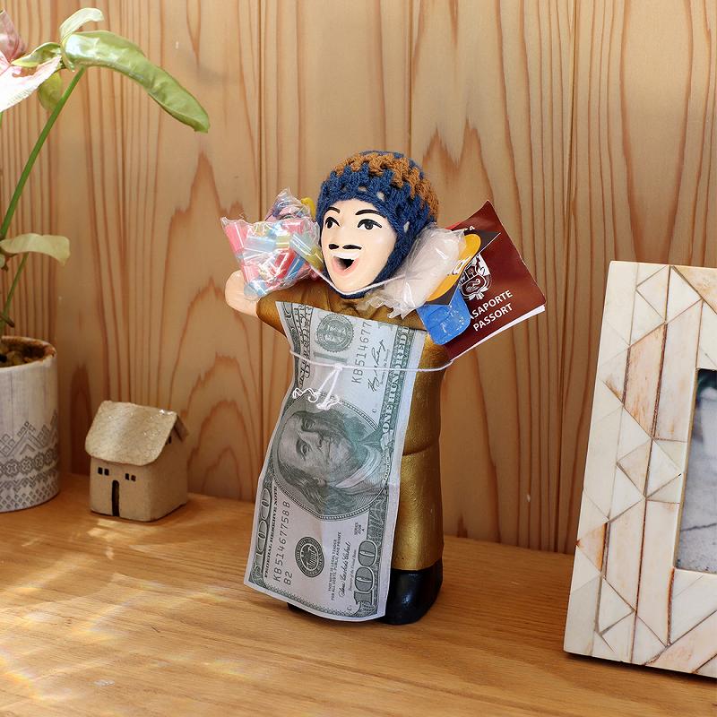 shanti / ペルー エケコ人形 H18cm ゴールド｜テソロ(tesoro)公式通販