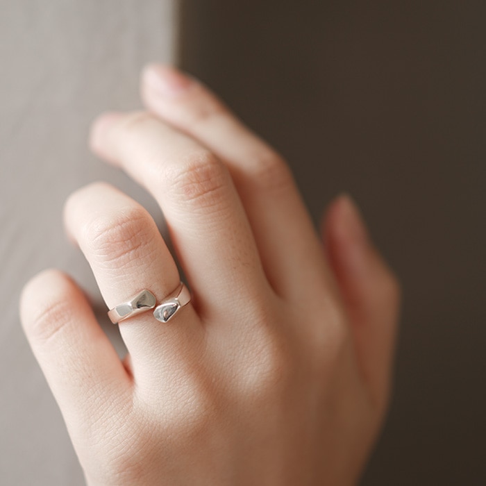 xor008) / XOLO JWELRY(ショロ ジュウェリー) / Stem Ring シルバー