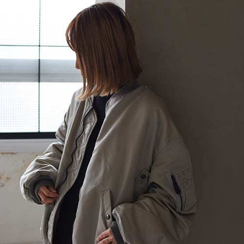 h2102-jk001） / LENO(リノ) / MA-1 JACKET / メール便対象外 | LENO
