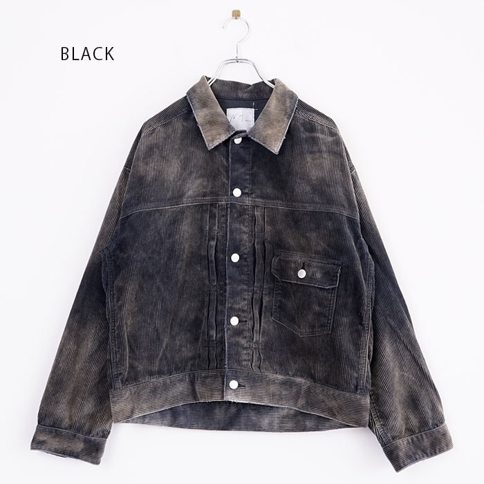 anc-jk40) / ANCELLM (アンセルム) /CORDED VELVETEEN JACKET
