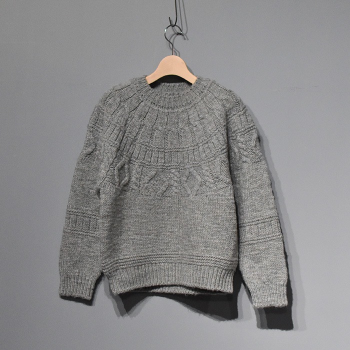 30%OFF】(bn-25fl-056)/ BATONER(バトナー) / SPREAD ALAN CREW NECK