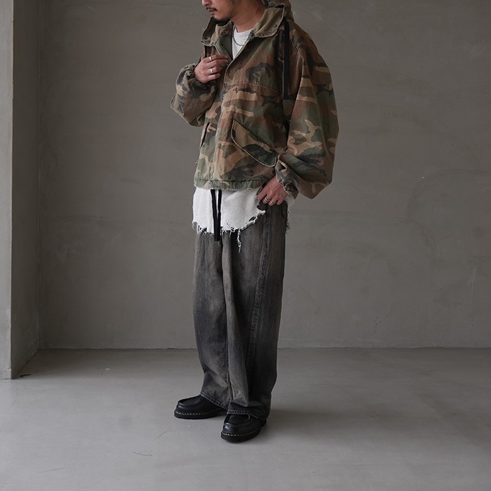 anc-sh47-a) / ANCELLM (アンセルム) / CAMO HOODIE JACKET
