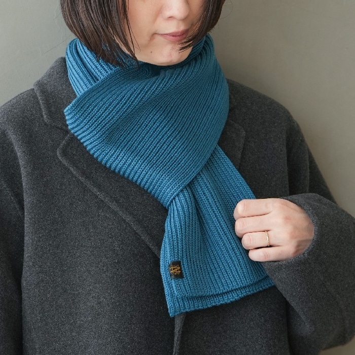 bn-24fi-006） / BATONER(バトナー) / SOLID WOOL MUFFLER(ソリッド