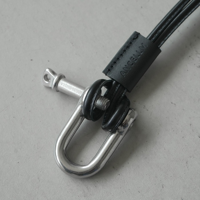 anc-gd12) / ANCELLM (アンセルム) / LEATHER ROPE BELT（レザーロープ