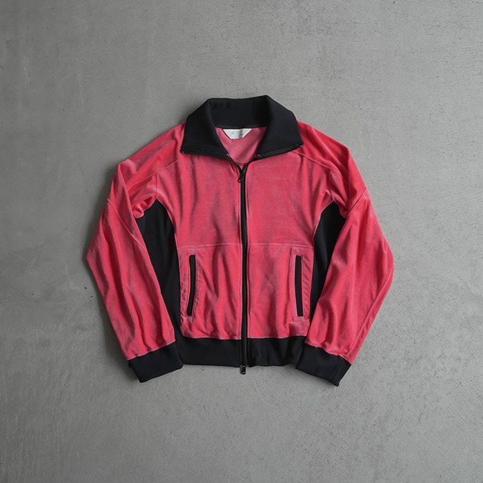 □(anc-ct70) / ANCELLM (アンセルム) / VELOUR SWITCHING JACKET