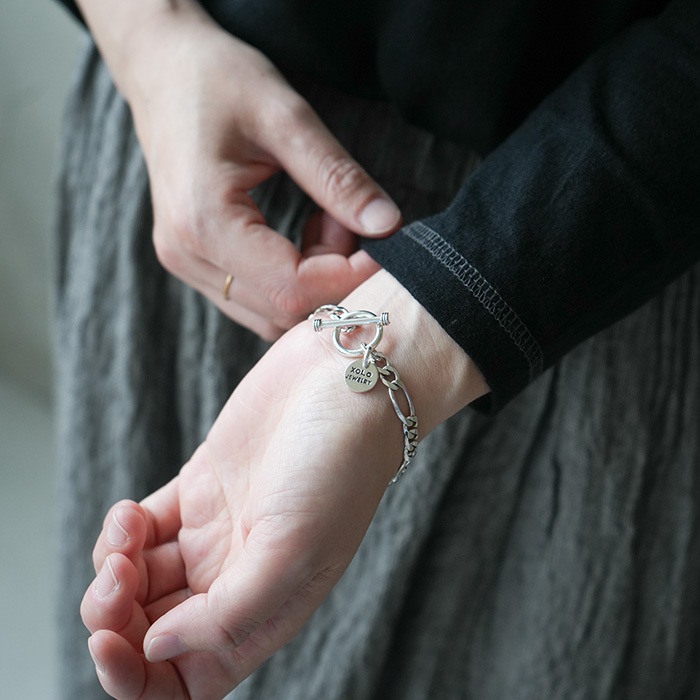 xob012-19) / XOLO JWELRY(ショロ ジュエリー) / Claw Link Bracelet