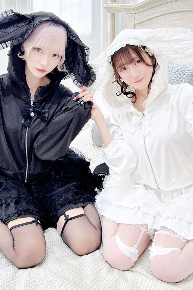 Princess Melody】うさみみ冷感パーカー'25バージョン - ホワイト size