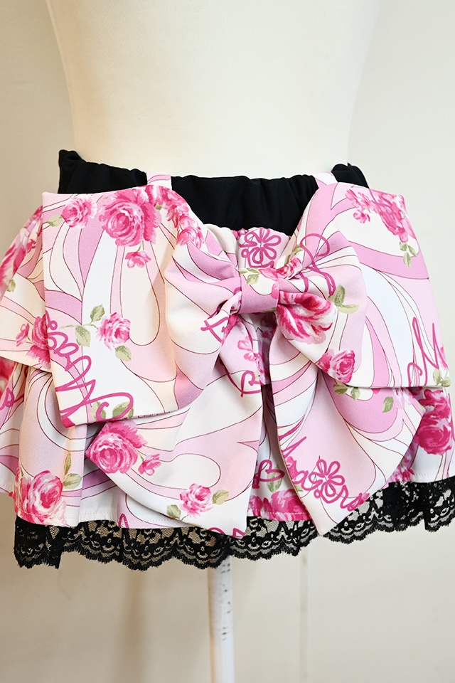 MA*RS】【通販限定販売】幾何学バラ柄スカート - ピンク size-F | 地雷