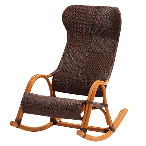 ロッキングチェア リラックスチェア 籐チェア ラタンチェア パーソナル