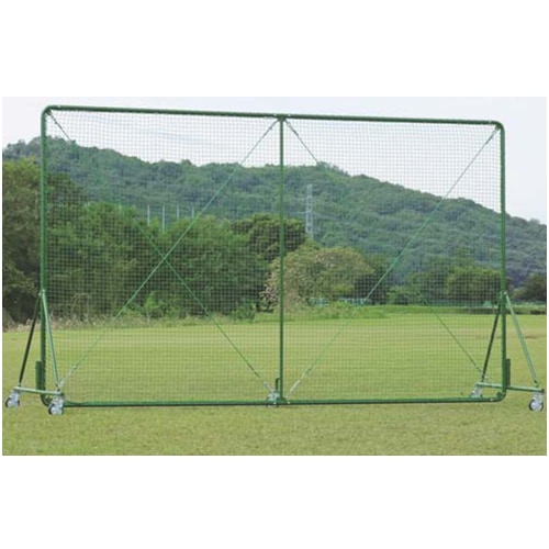 防球ネット 幅3m 高さ3m アルミ製 防護ネット 野球 自立式 バック