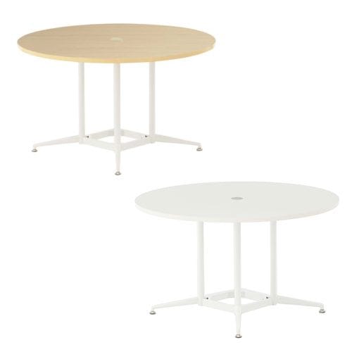 ラウンドテーブル 会議テーブル 直径1200×高さ700mm 丸テーブル RFRDT