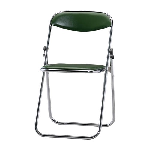 パイプ椅子 6脚セット ビニールシート 折りたたみチェア 折りたたみ