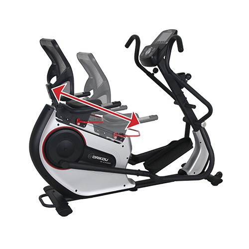 リカンベント向け 汎用ヘッドレスト ビニールレザー仕上げ フレーム