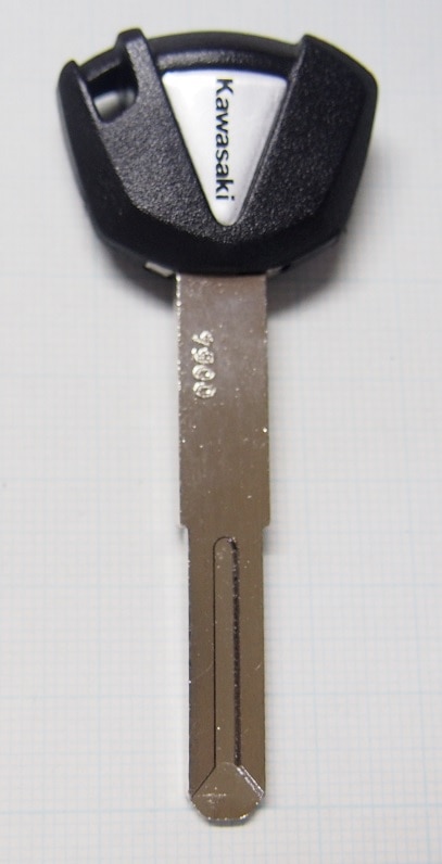 KAW28-GN カワサキ純正合鍵作成 スペアキー作成 ニンジャ400、Z400、内
