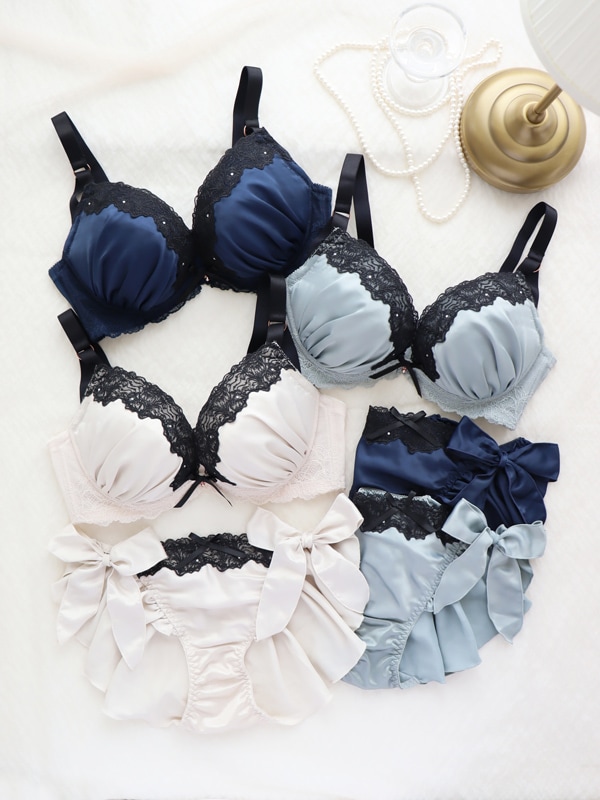 ほどけるリボン｜かわいい下着・ランジェリーの通販【LOVERAN ラブラン】