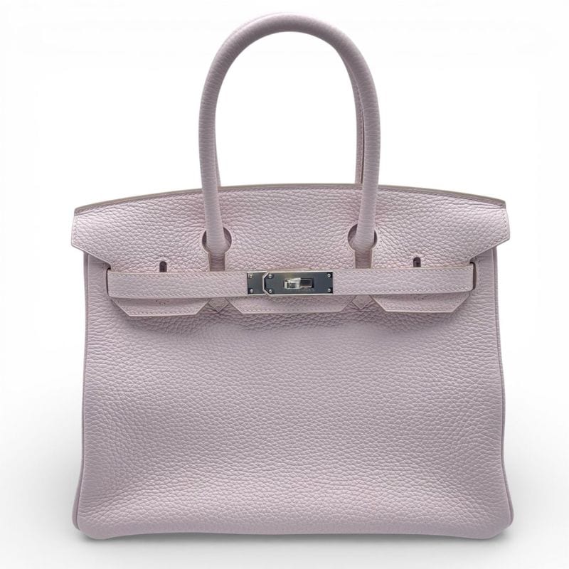 エルメス バーキン30 グリシーヌ トゴ シルバー金具 X刻印 - ブランド