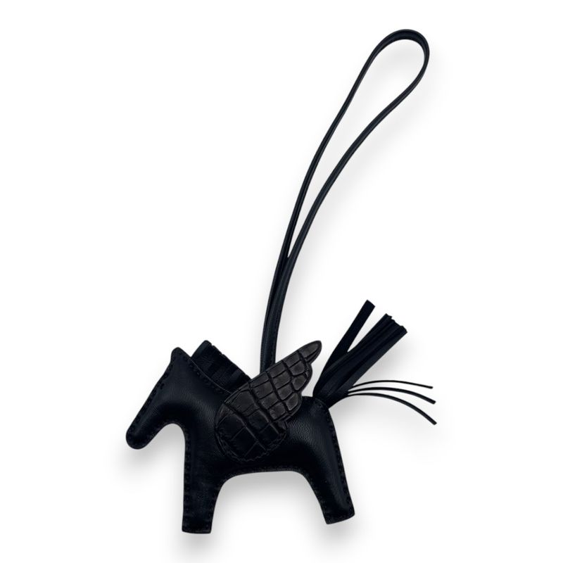 エルメス ロデオチャーム ゴールドスタッツ PM ノワール K刻印