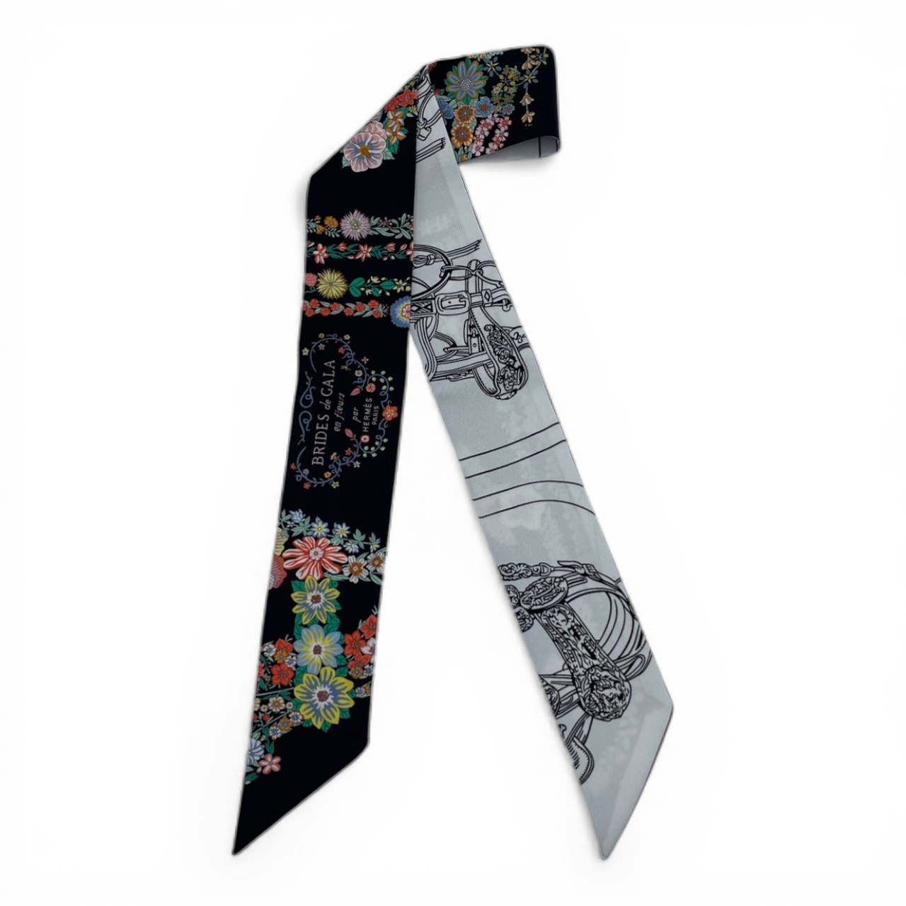 エルメス ツイリー ブリッド・ドゥ・ガラ・アン・フルール＆アイ