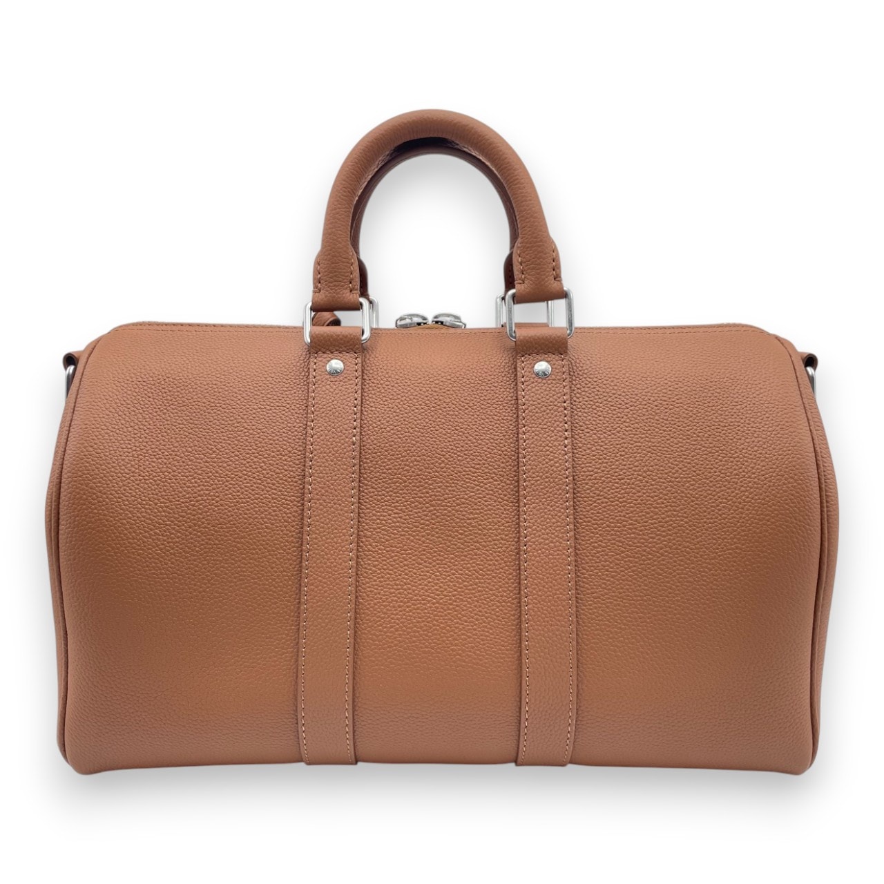 ルイヴィトン キーポル バンドリエール 35 タン ワクシーカーフレザー