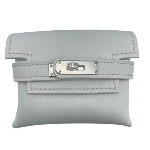 エルメス ケリームーブ 18 ニューホワイト スイフト シルバー金具 W