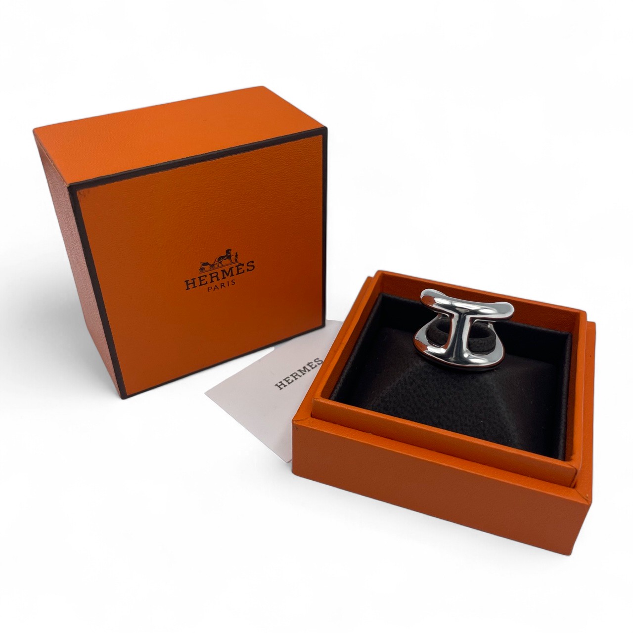 エルメス オスモズ リング H102536B GM 49 シルバー925 9号 - ブランド