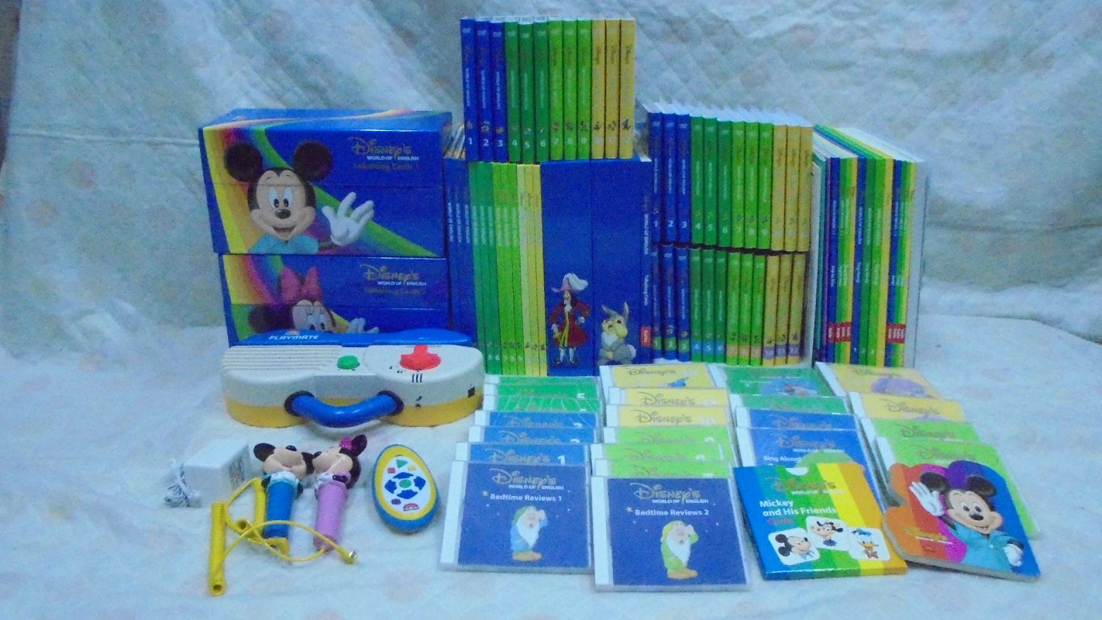 フルセット&ミッキーパッケージの中古販売（ディズニー英語システムDWE）