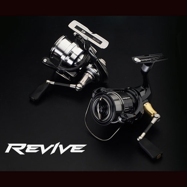 REVIVE ファンネル シングルスピニングカーボンハンドル ダイワ用 35mm