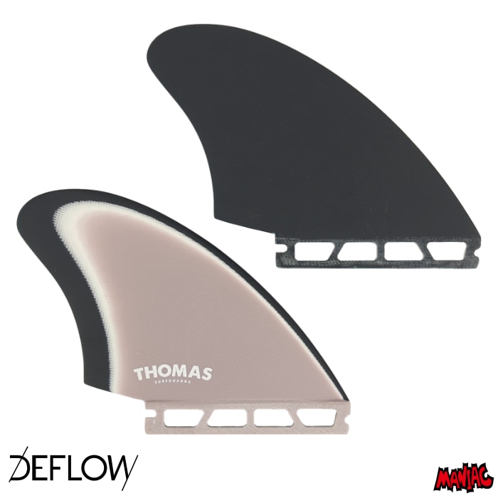 future フューチャー フィン ツインフィン フィッシュ DEFLOW デフロウ