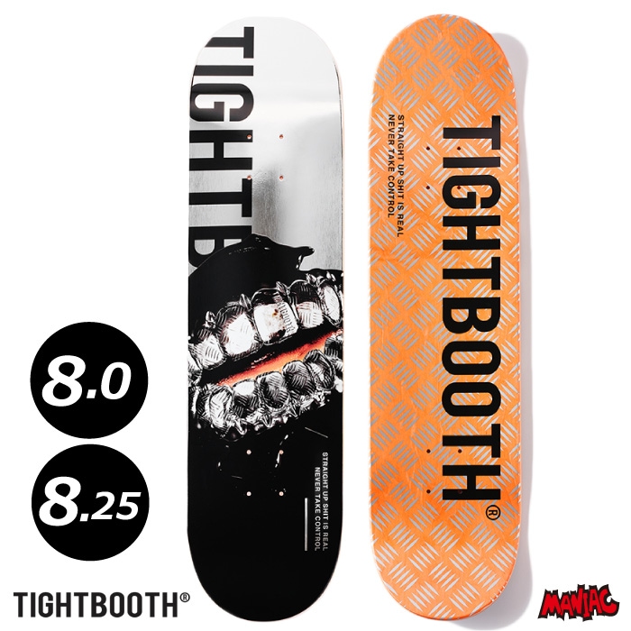毎日割】スケボー デッキ スケートボード TIGHT BOOTH タイトブース