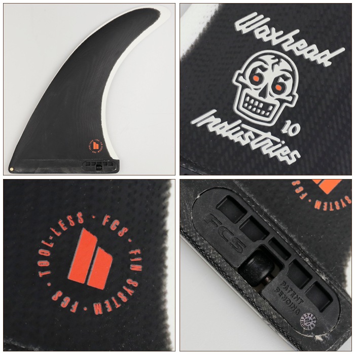 FCS2 FIN エフシーエス2フィン センターフィン ロングボード用 WAXHEAD