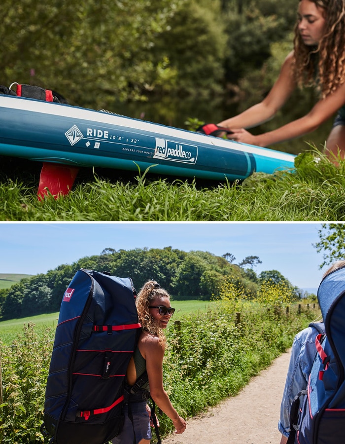 SUP インフレータブル サップボード サップパドル付き RED PADDLE