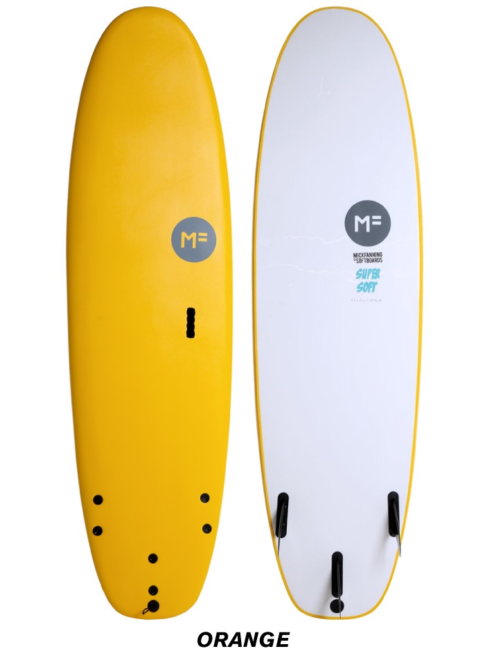 今ならデッキカバーとワックスつき！ ソフトボード MF MICK FANNING