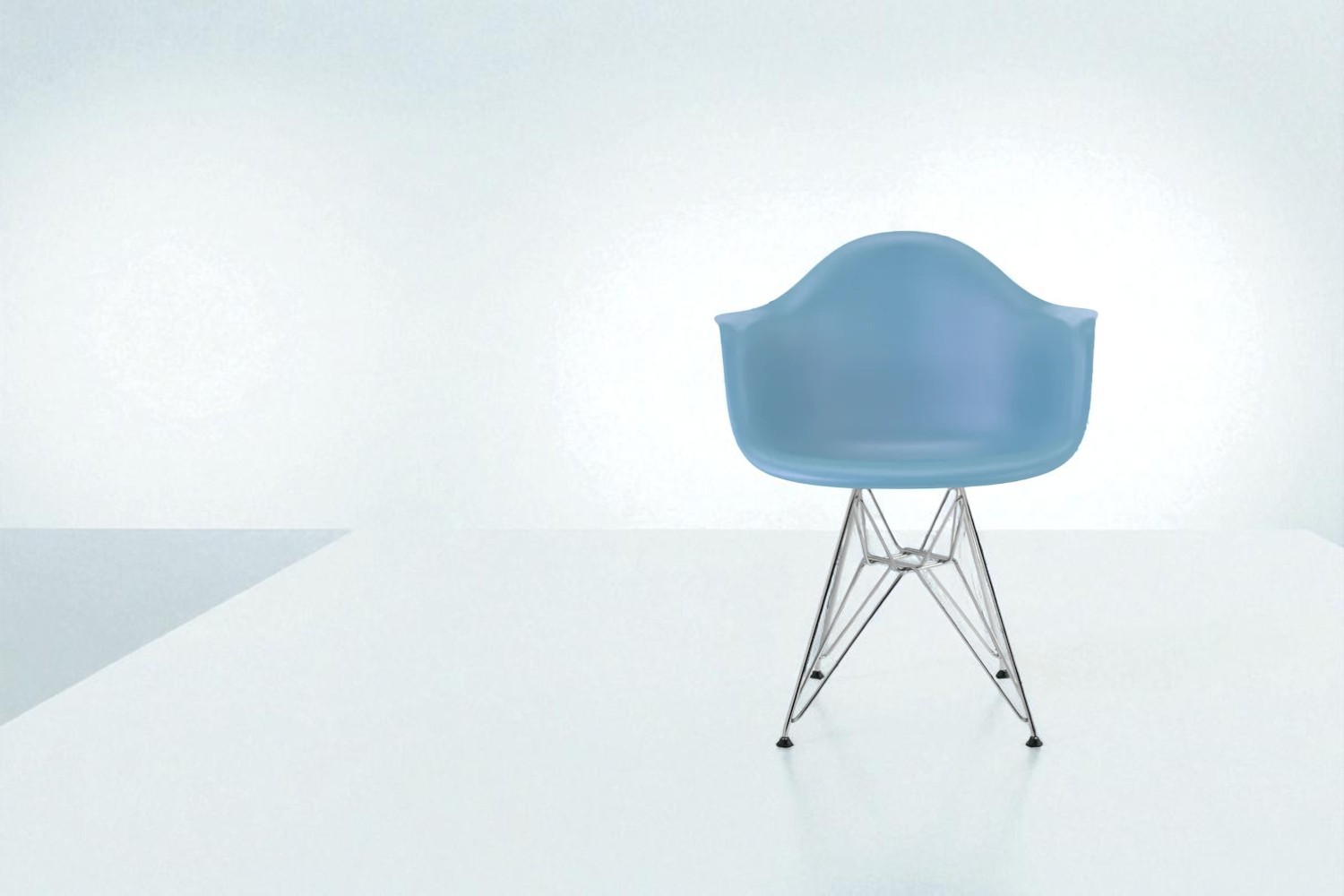 イームズ プラスチックシェル アームチェア ワイヤーベース#クロームの