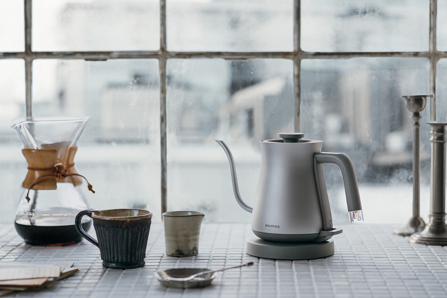 新品未使用】バルミューダ BALMUDA Moon Kettleホワイト バルミューダ