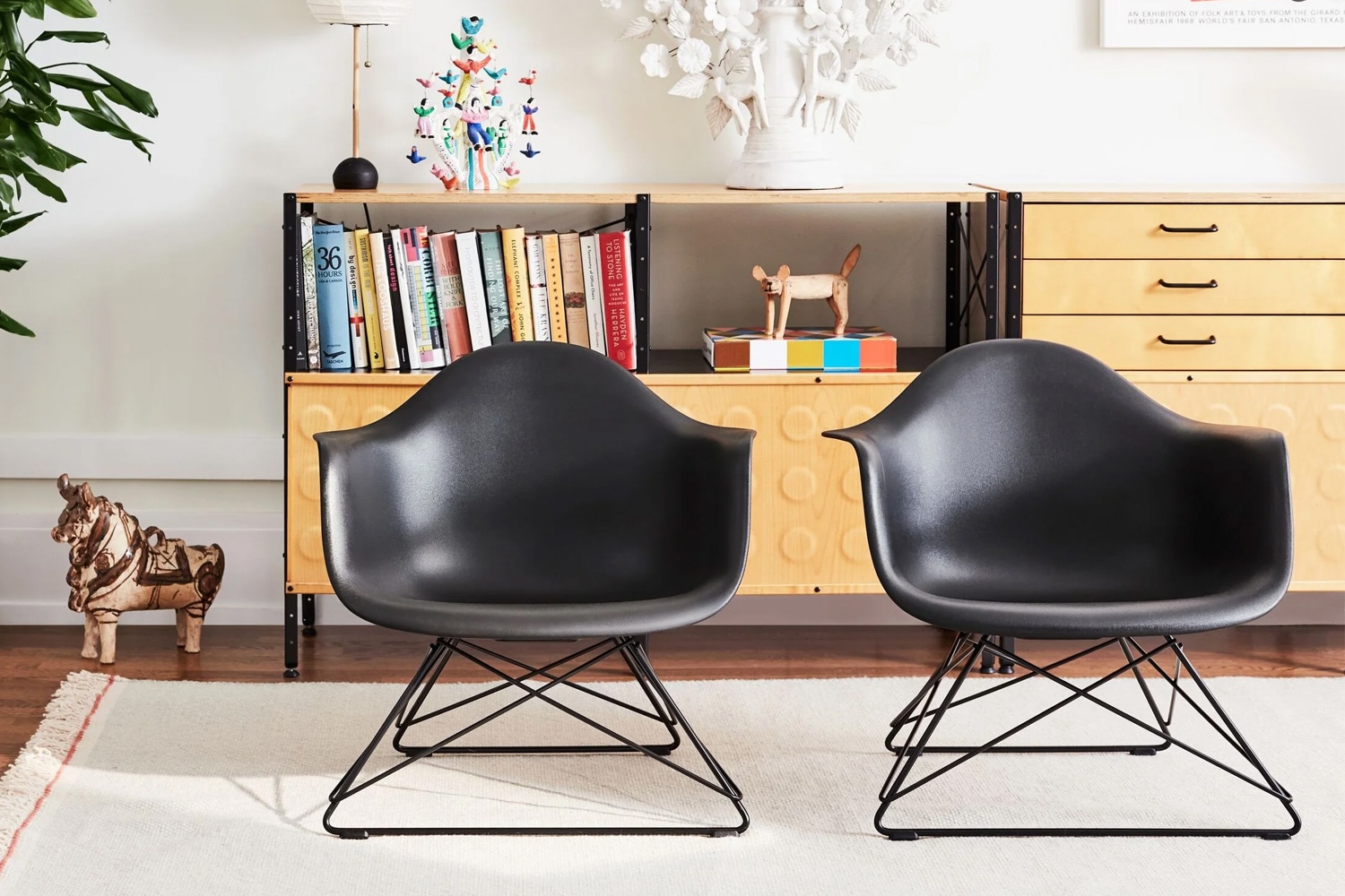 イームズプラスチックシェルアームチェア ローワイヤーベースの通販