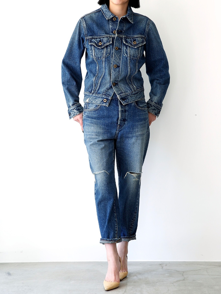 BOYS CRASHED TAPERED PT DENIM | PANTS | MADISONBLUE