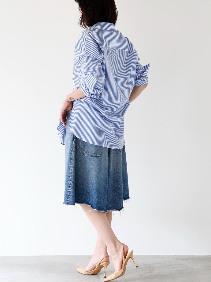 5POCKET REMAKE A-LINE SK DENIM | SKIRT | MADISONBLUE