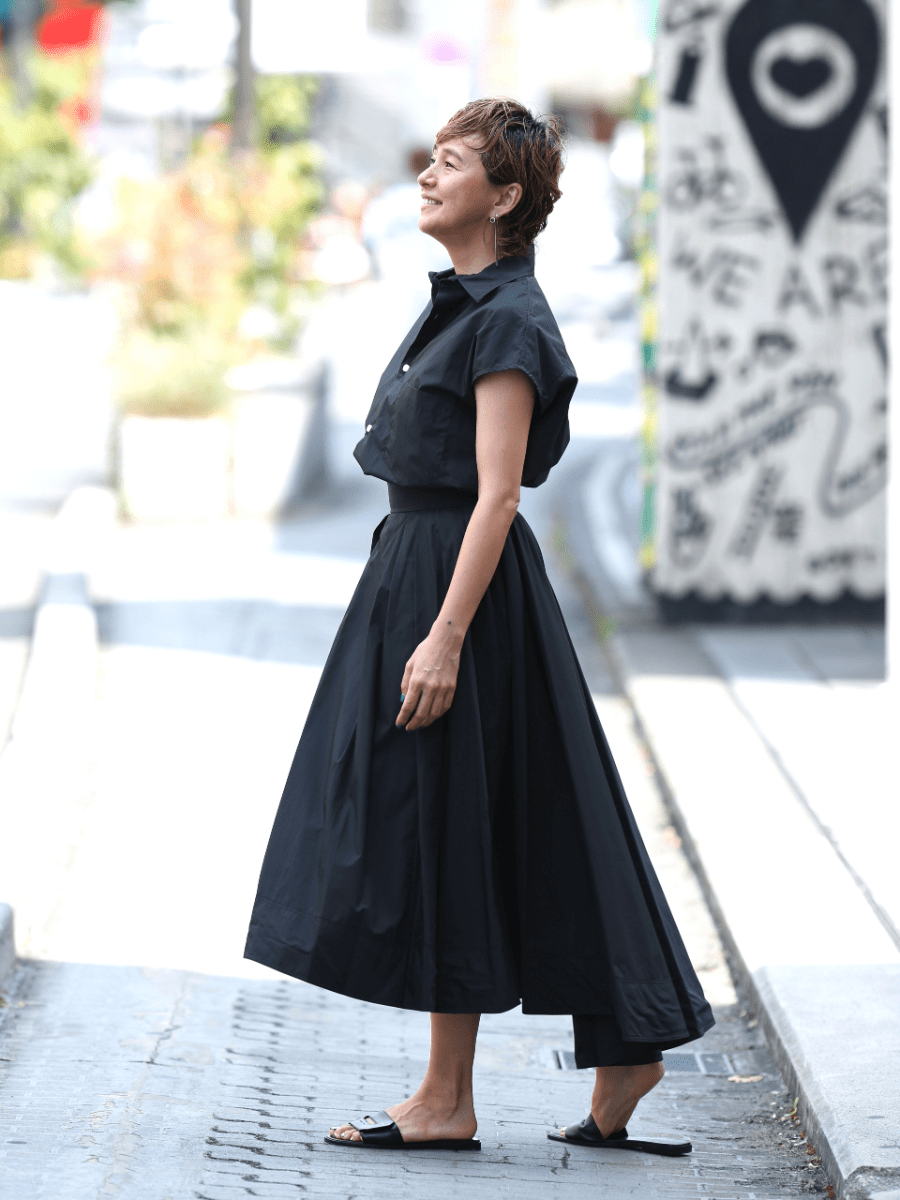 TUCK VOLUME SKIRT | SKIRT | MADISONBLUE