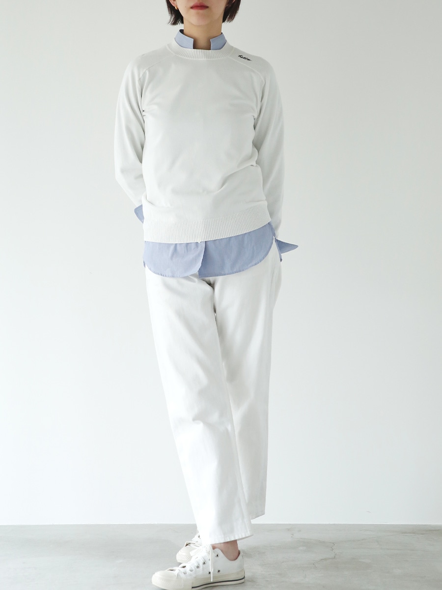 HELLO CREW NECK PO | KNIT | MADISONBLUE